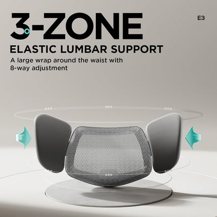 Pro Ergonomic Chair with Footrest